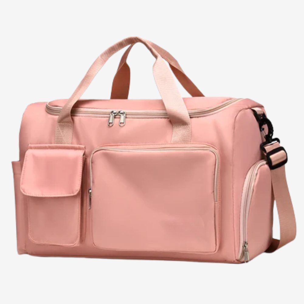 Large Travel Duffel Bag with Separate Shoe Compartment