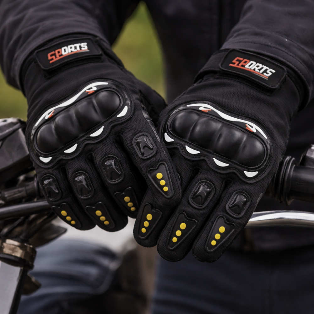 Full-Finger Riding Gloves with Touchscreen Grip