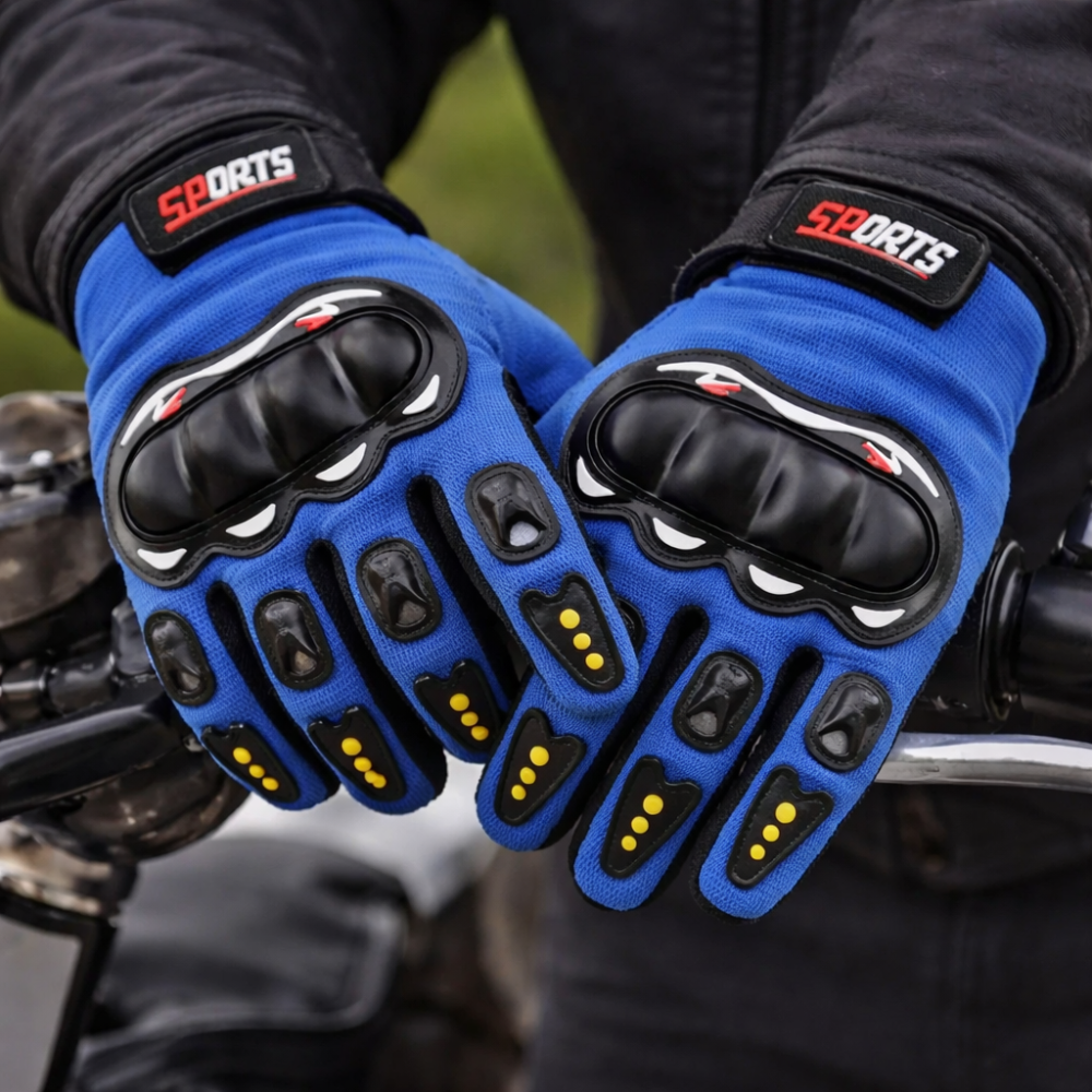 Full-Finger Riding Gloves with Touchscreen Grip
