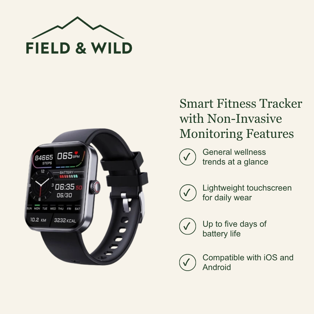 Smart Fitness Tracker with Non-Invasive Monitoring Features