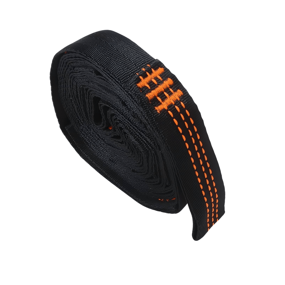Adjustable Heavy-Duty Hammock Straps with Metal Carabiners