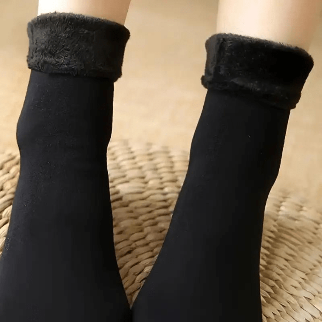 10-Pair Thermal Socks Set with Breathable Cotton Blend-Field & Wild