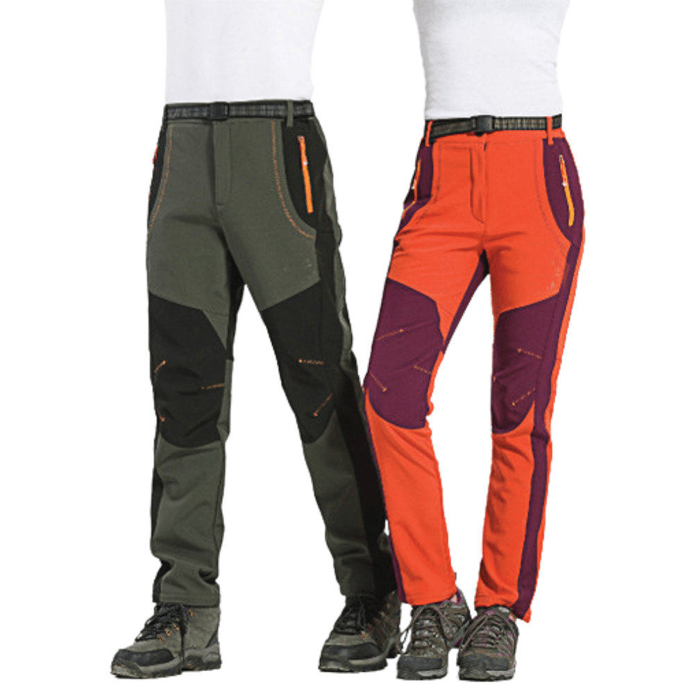 Women’s Water-Resistant Fleece-Lined Hiking Trousers-Field & Wild