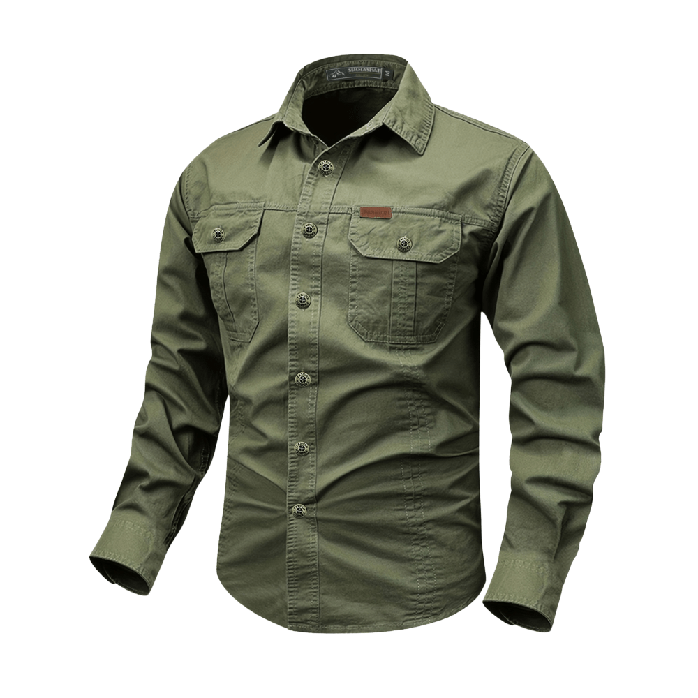 Durable Breathable Cotton Shirt for Outdoor Wear - Field & Wild-Field & Wild