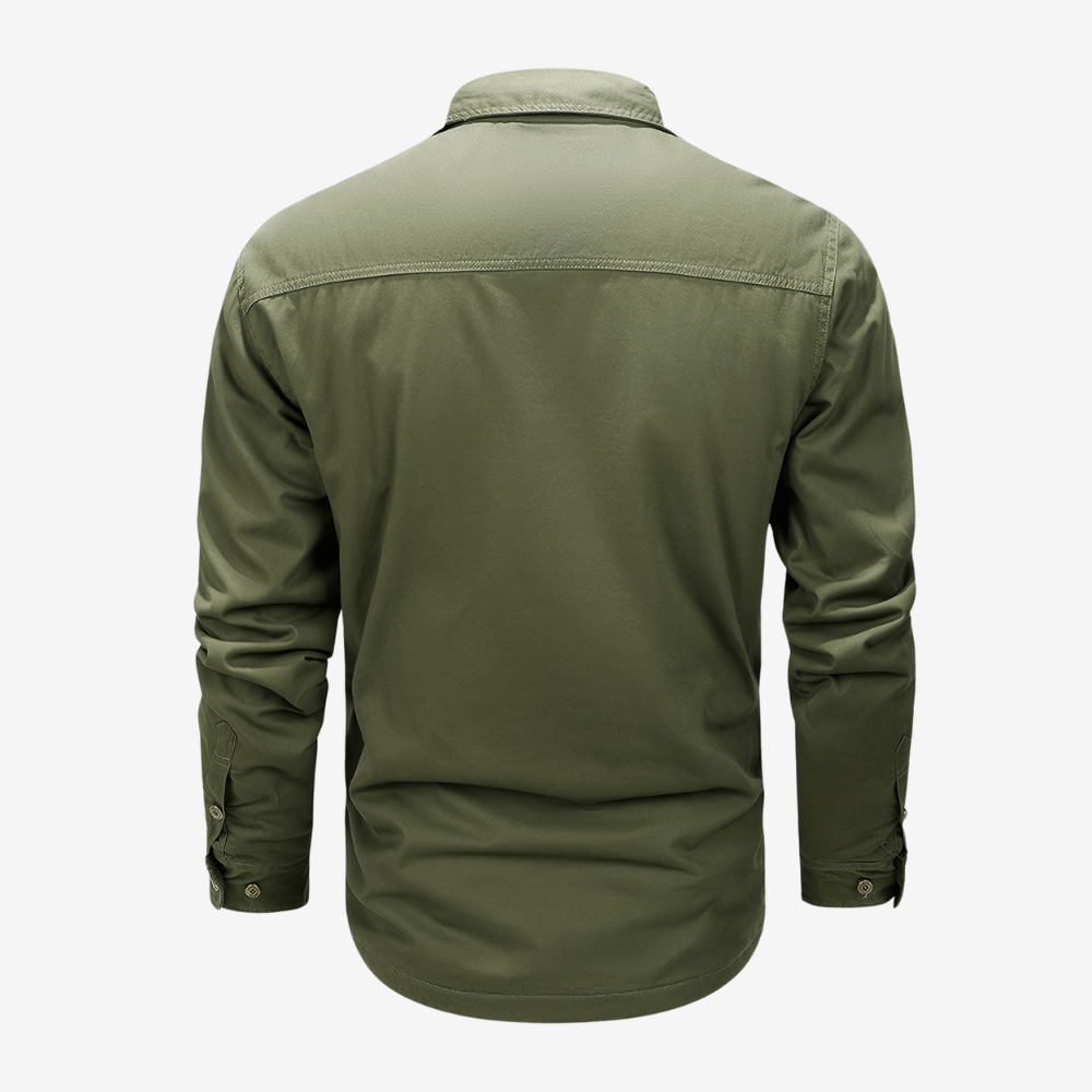 Durable Breathable Cotton Shirt for Outdoor Wear - Field & Wild-Field & Wild