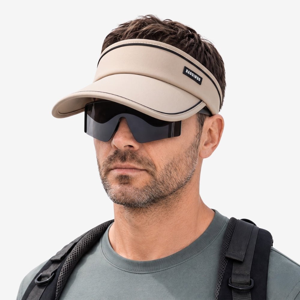 Hiking Cap with Built-In Sunglasses & Breathable Fit-Field & Wild