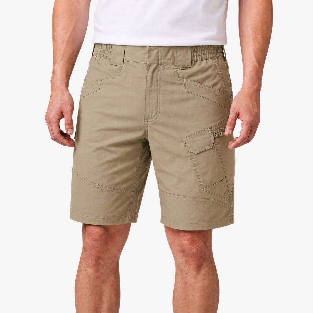 Water-Resistant Tactical Cargo Shorts for Hiking & Outdoor Wear-Field & Wild