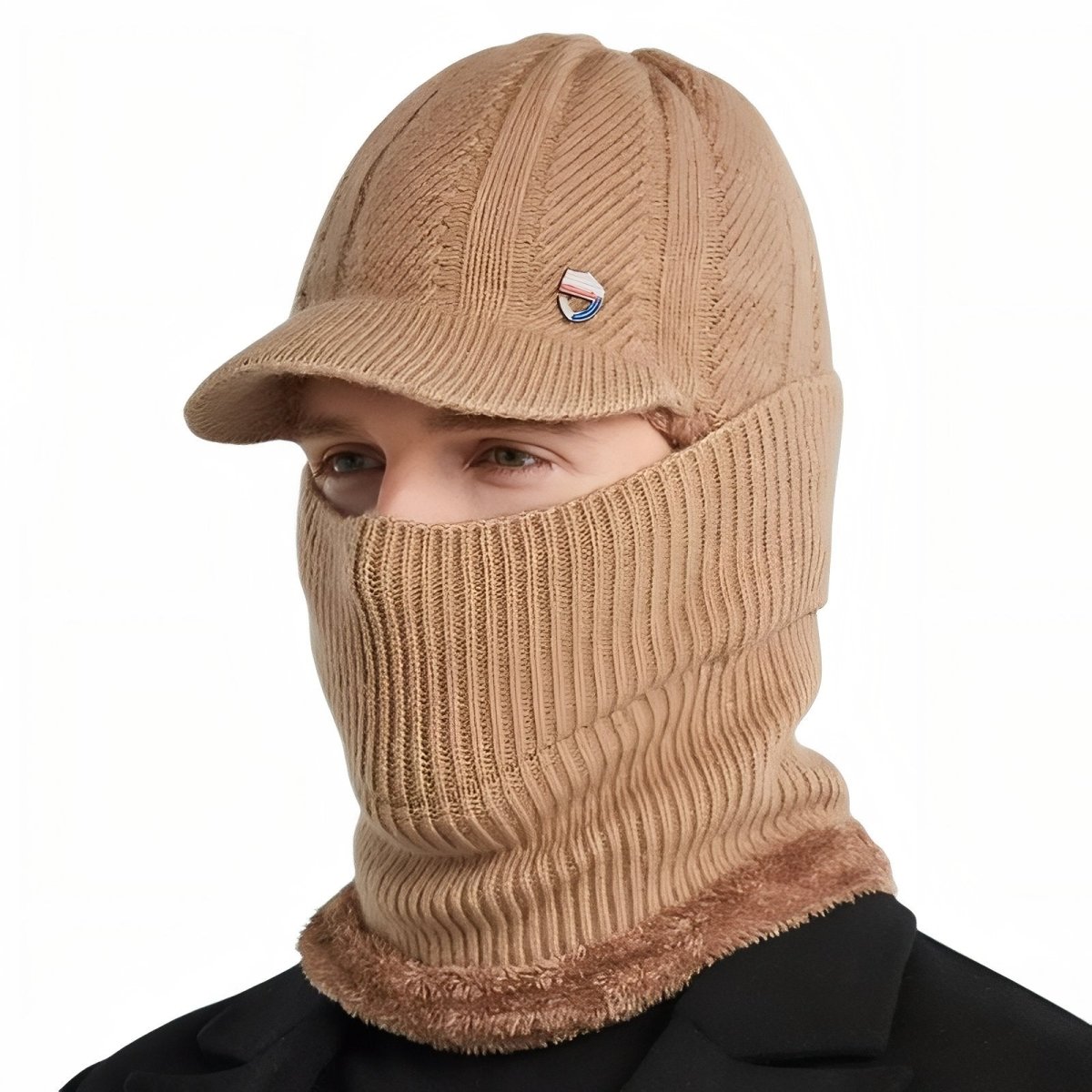 Thermal Balaclava Hat with Integrated Visor & Neck Coverage-Field & Wild