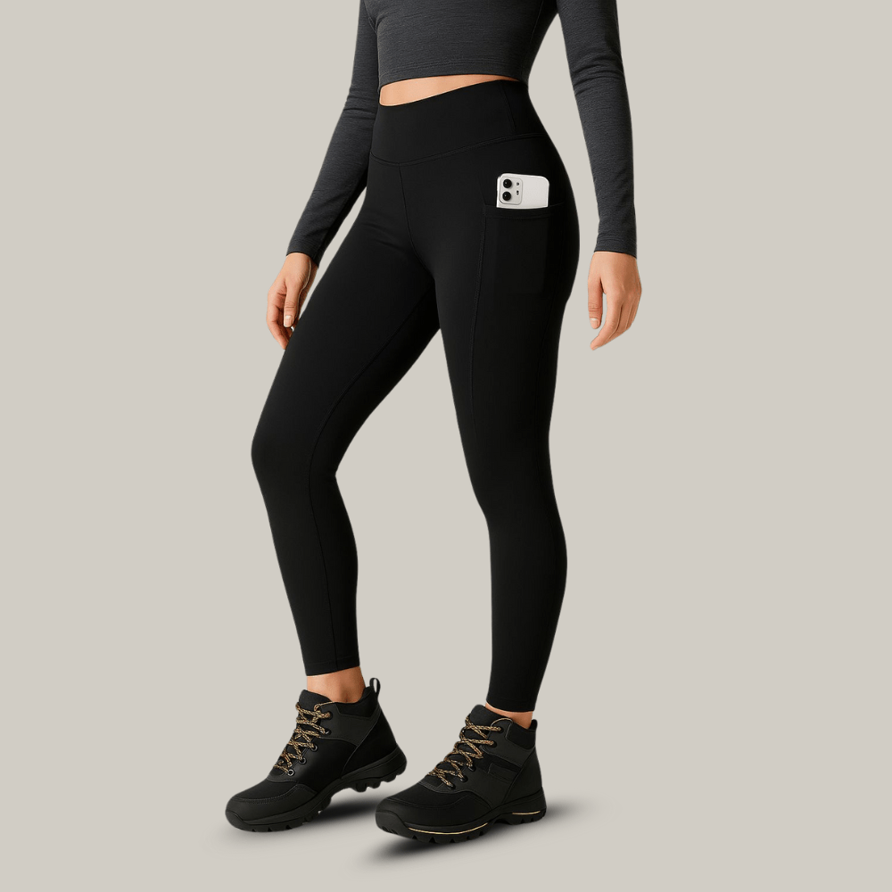Women’s Stretch Hiking Leggings with High Waist-Field & Wild