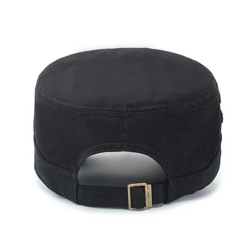 Adjustable Cotton Hiking Cap with Curved Sun Peak-Field & Wild