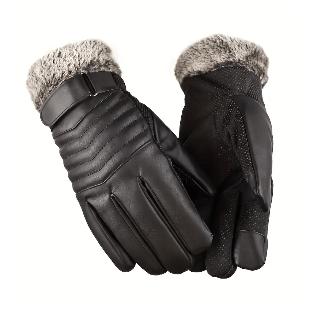 Men’s Fleece Touchscreen Gloves with Wind-Resistant Grip-Field & Wild