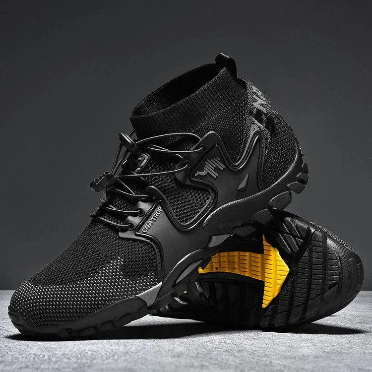 Breathable Trail Walking Shoes with Non-Slip Rubber Sole-Field & Wild