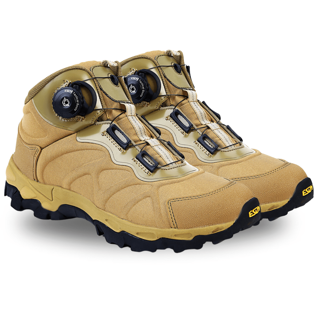 Hiking Shoes – Water-Resistant Supportive Design with Twist-Lock | Active Peaks-Field & Wild