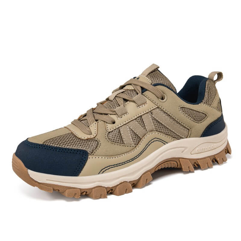 Lightweight Breathable Hiking Shoes with Cushioned Grip Sole-Field & Wild
