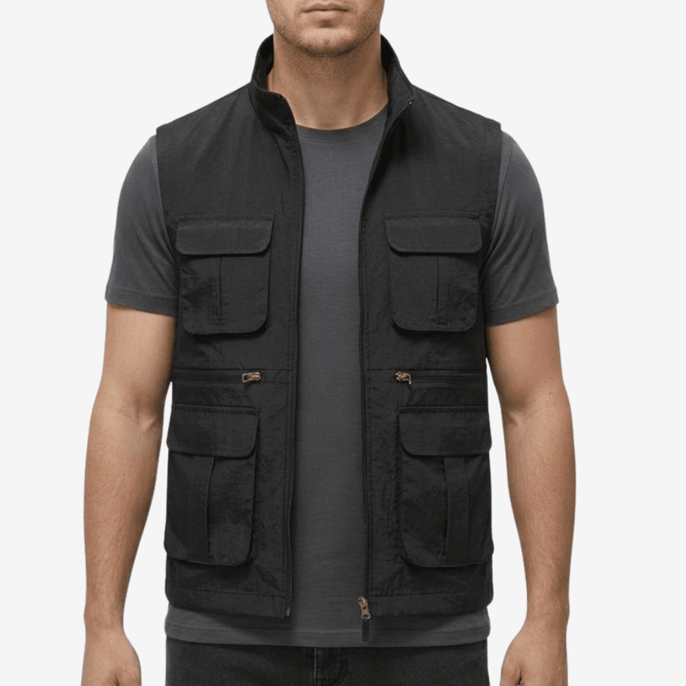 Lightweight Travel Vest with Multi-Pocket Quick-Dry Design-Field & Wild