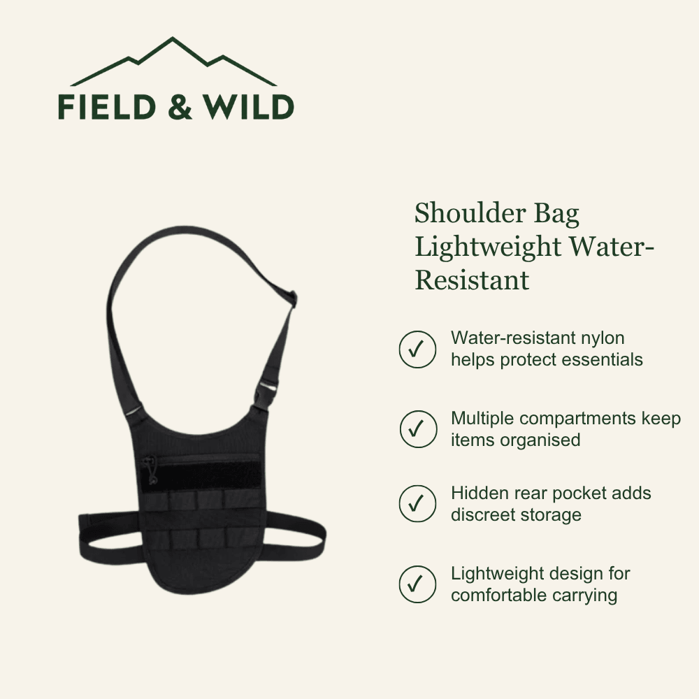Shoulder Bag Lightweight Water-Resistant - Field & Wild-Field & Wild