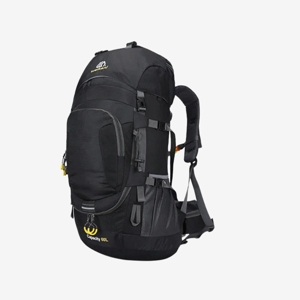 60L Trekking Backpack with Weather-Resistant Storage Design-Field & Wild