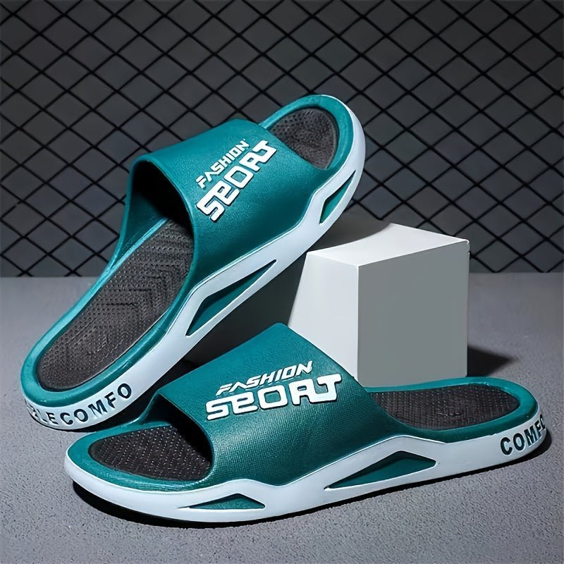 Men’s Slip-On Outdoor Sandals with Non-Slip Cushioned Sole-Field & Wild