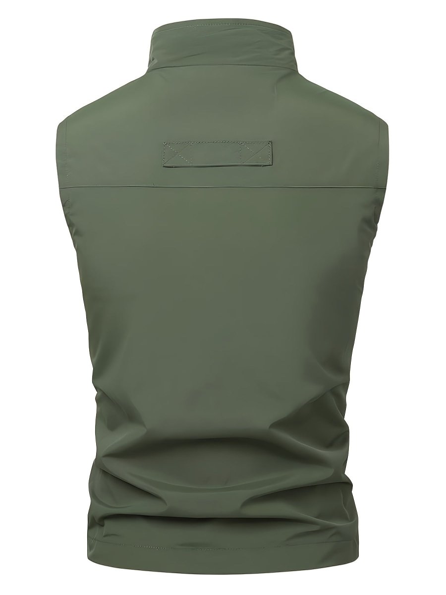 Men’s Lightweight Outdoor Gilet with Multi-Pocket Design-Field & Wild