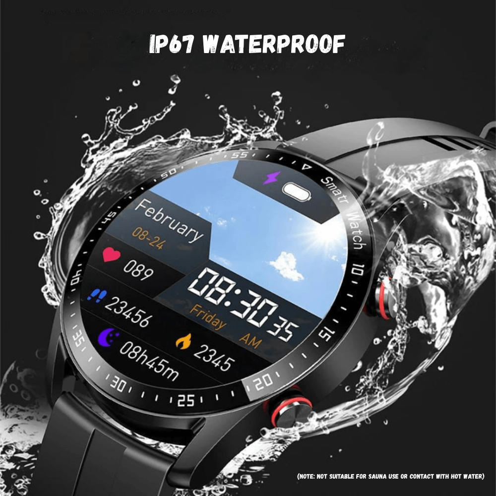 Water-Resistant Smartwatch with Activity & Sleep Tracking-Field & Wild