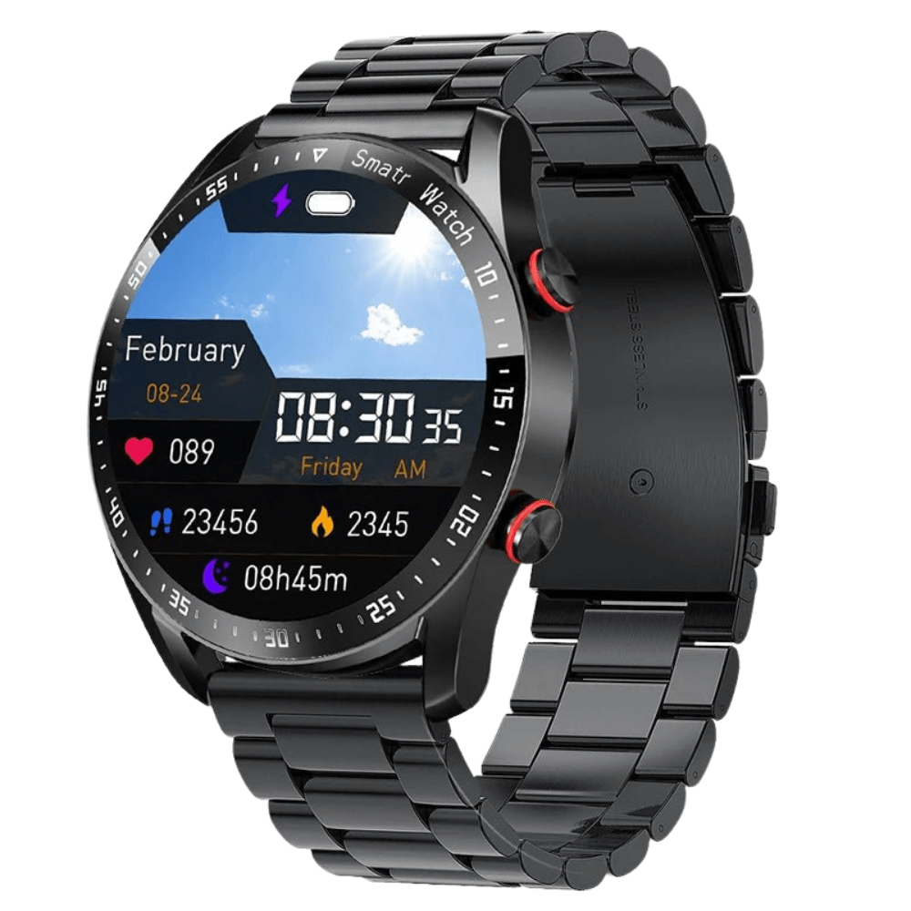 Water-Resistant Smartwatch with Activity & Sleep Tracking-Field & Wild