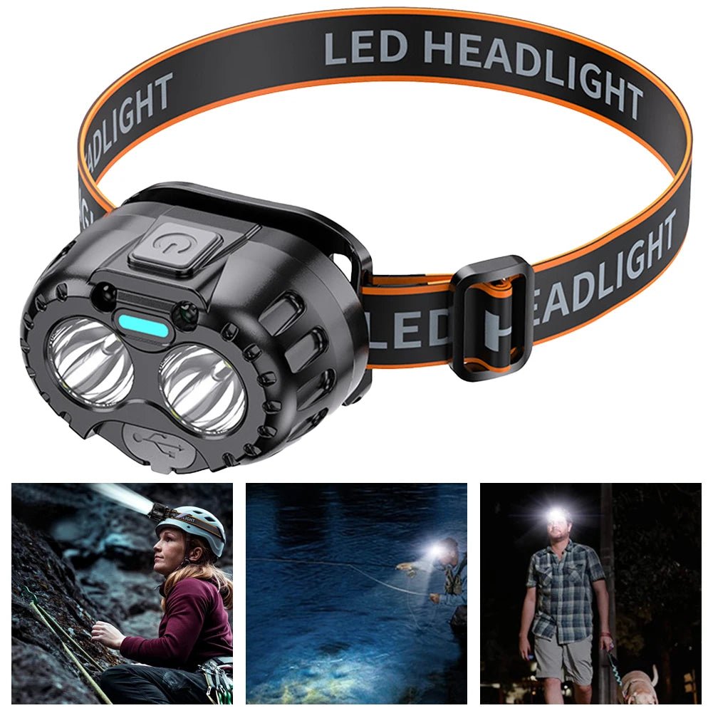 Rechargeable LED Head Torch – IPX4, 250 lm | Active Peaks-Field & Wild