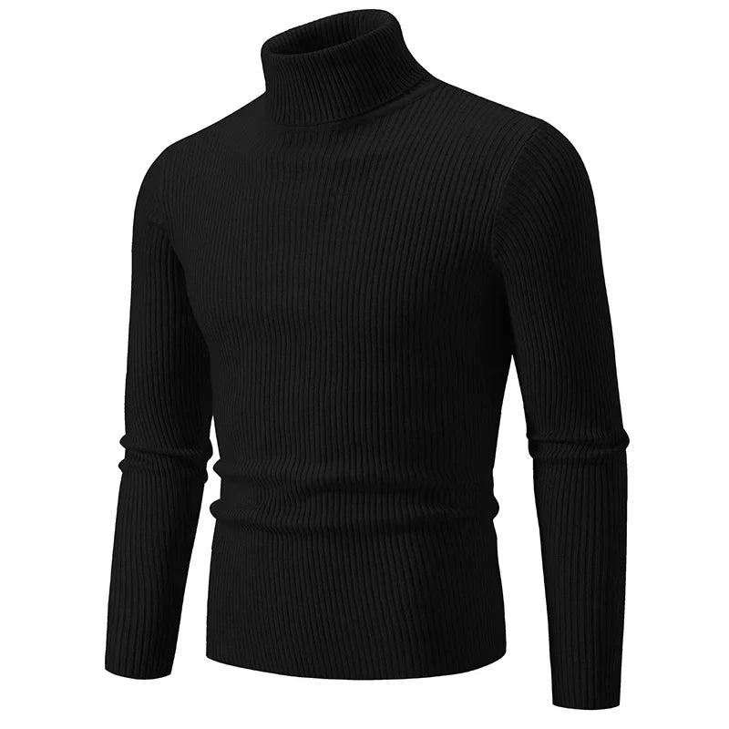 Men’s Ribbed Turtleneck Sweater | Active Peaks-Field & Wild
