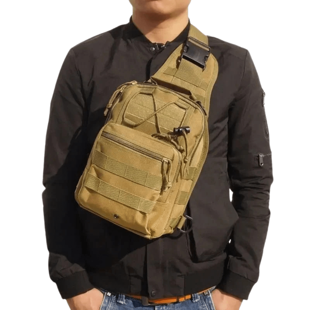 Compact Tactical Shoulder Bag with Adjustable Strap-Field & Wild