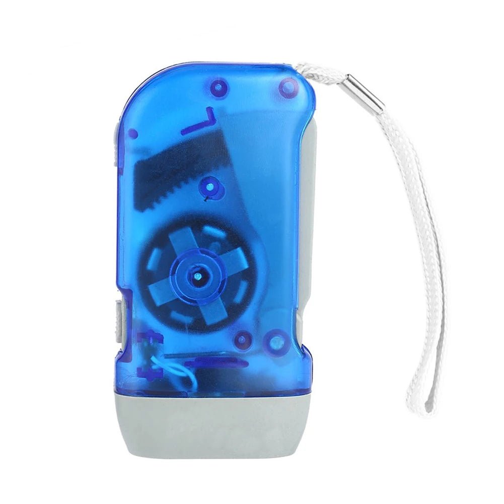 Hand Crank LED Torch Lightweight Emergency Light | Active Peaks-Field & Wild