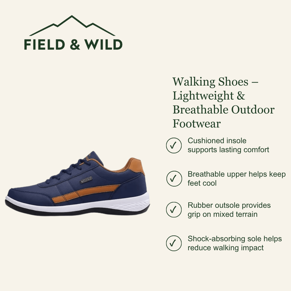 Walking Shoes – Lightweight & Breathable Outdoor Footwear-Field & Wild