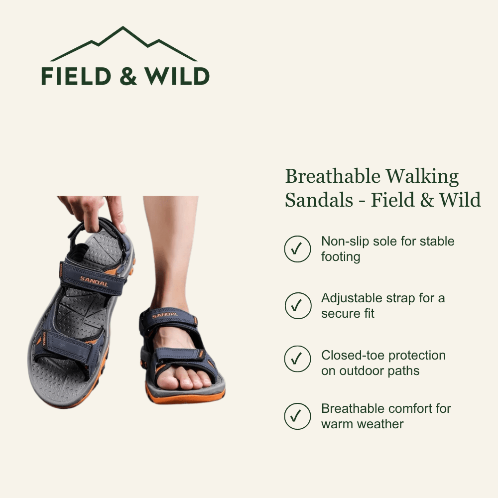 Breathable Walking Sandals - Field & Wild-Field & Wild