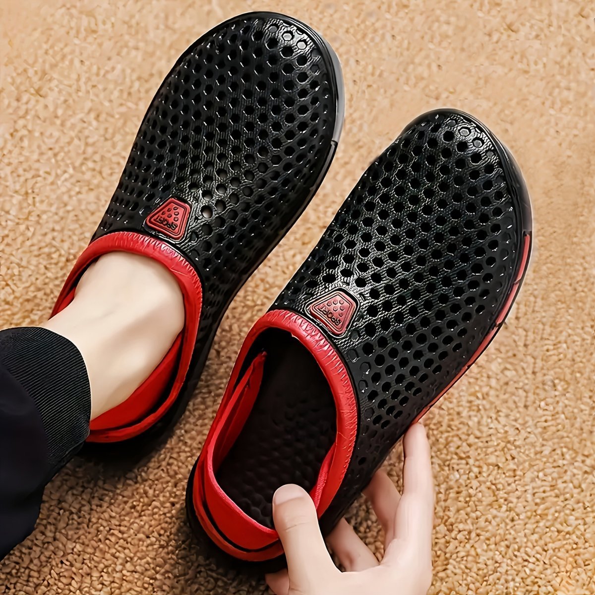 Lightweight Breathable Slip-On Outdoor Sandals - Field & Wild-Field & Wild