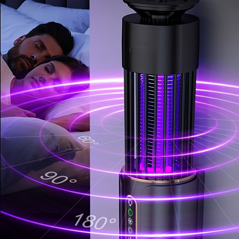 Mosquito Trap Lamp – Lightweight USB-Rechargeable with Dual Light Modes-Field & Wild