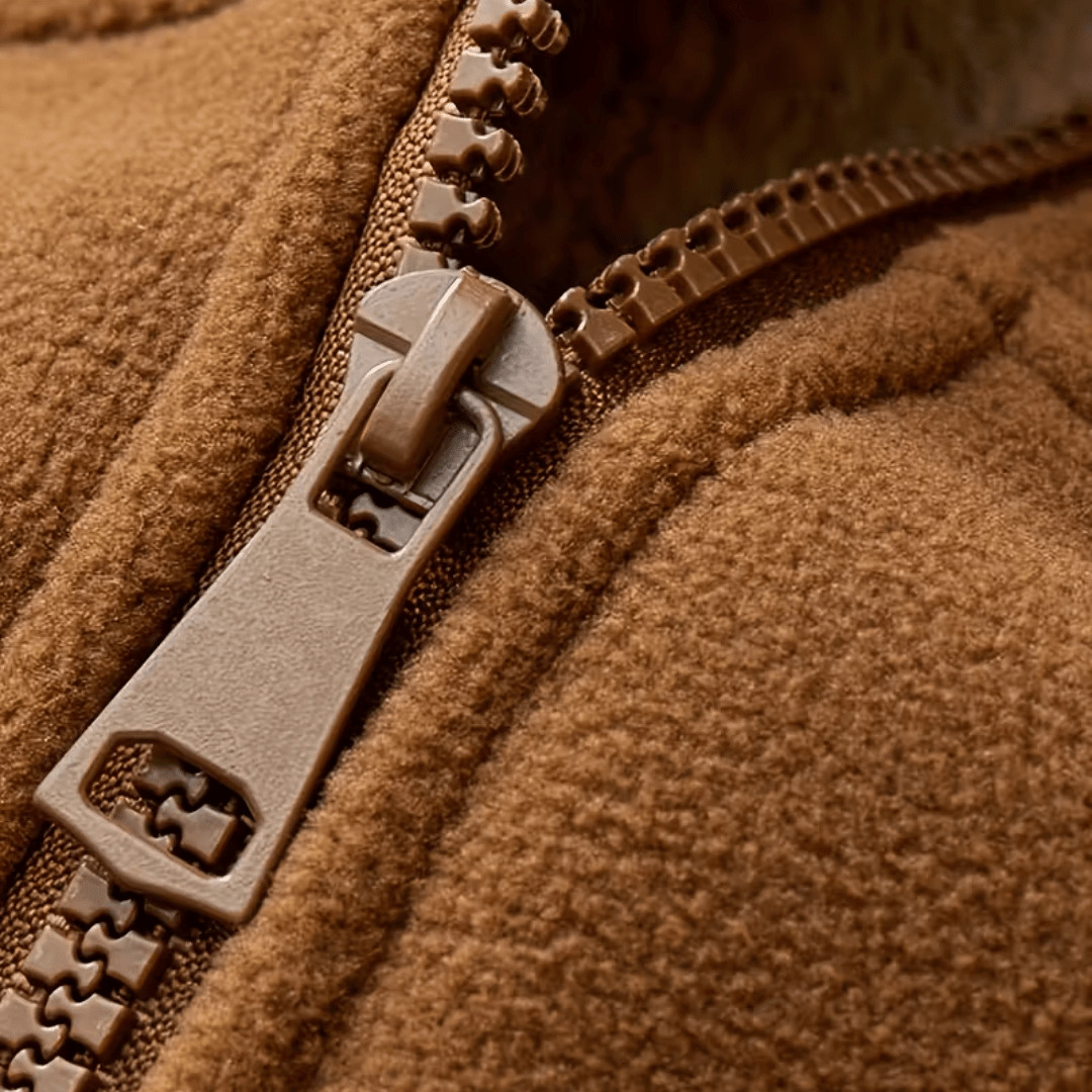 Men’s Fleece-Lined Hooded Winter Jacket for Outdoor Wear-Field & Wild