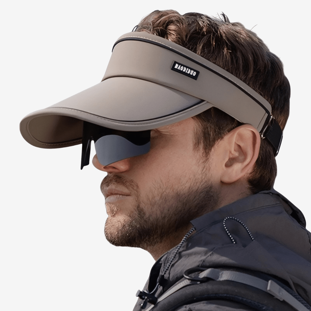 Hiking Cap with Built-In Sunglasses & Breathable Fit-Field & Wild