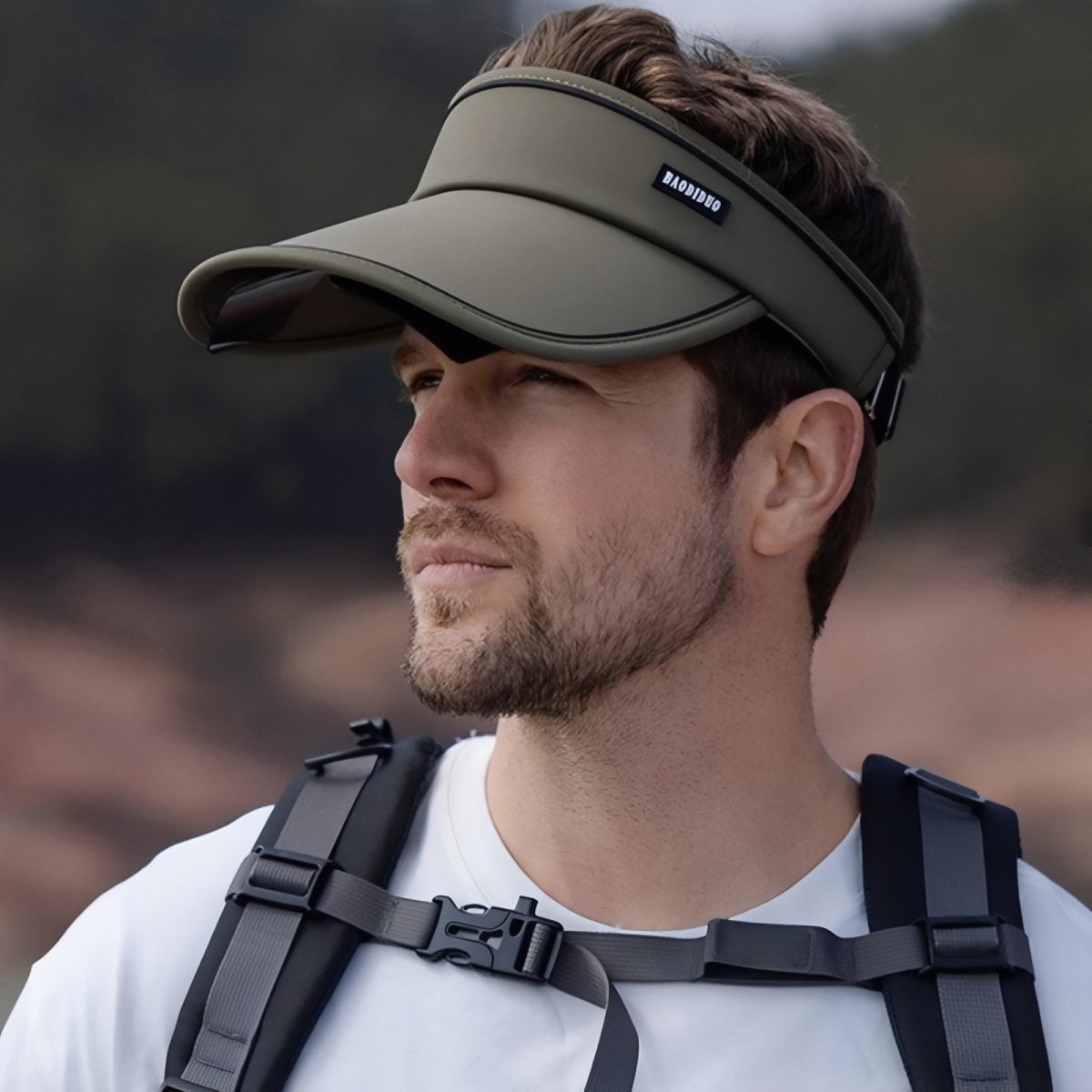 Hiking Cap with Built-In Sunglasses & Breathable Fit-Field & Wild