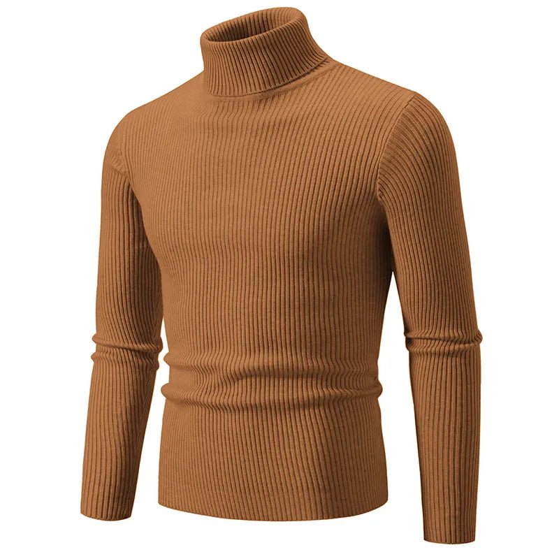 Men’s Ribbed Turtleneck Sweater | Active Peaks-Field & Wild