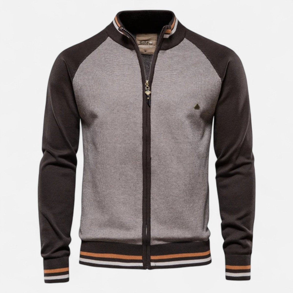Men’s Cotton Zip Sweater for Outdoor Layering-Field & Wild
