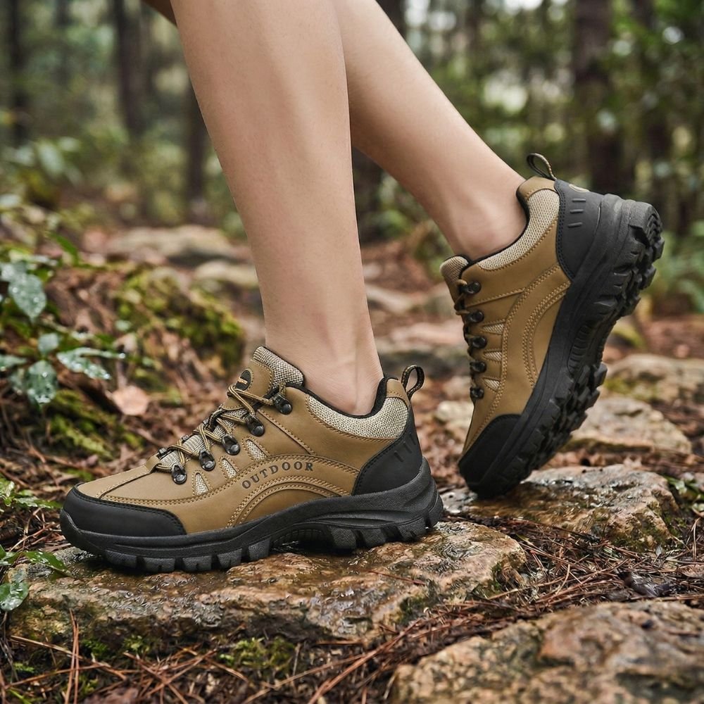 Durable Men’s Hiking Shoes – Water-Resistant Outdoor Trail Footwear-Field & Wild