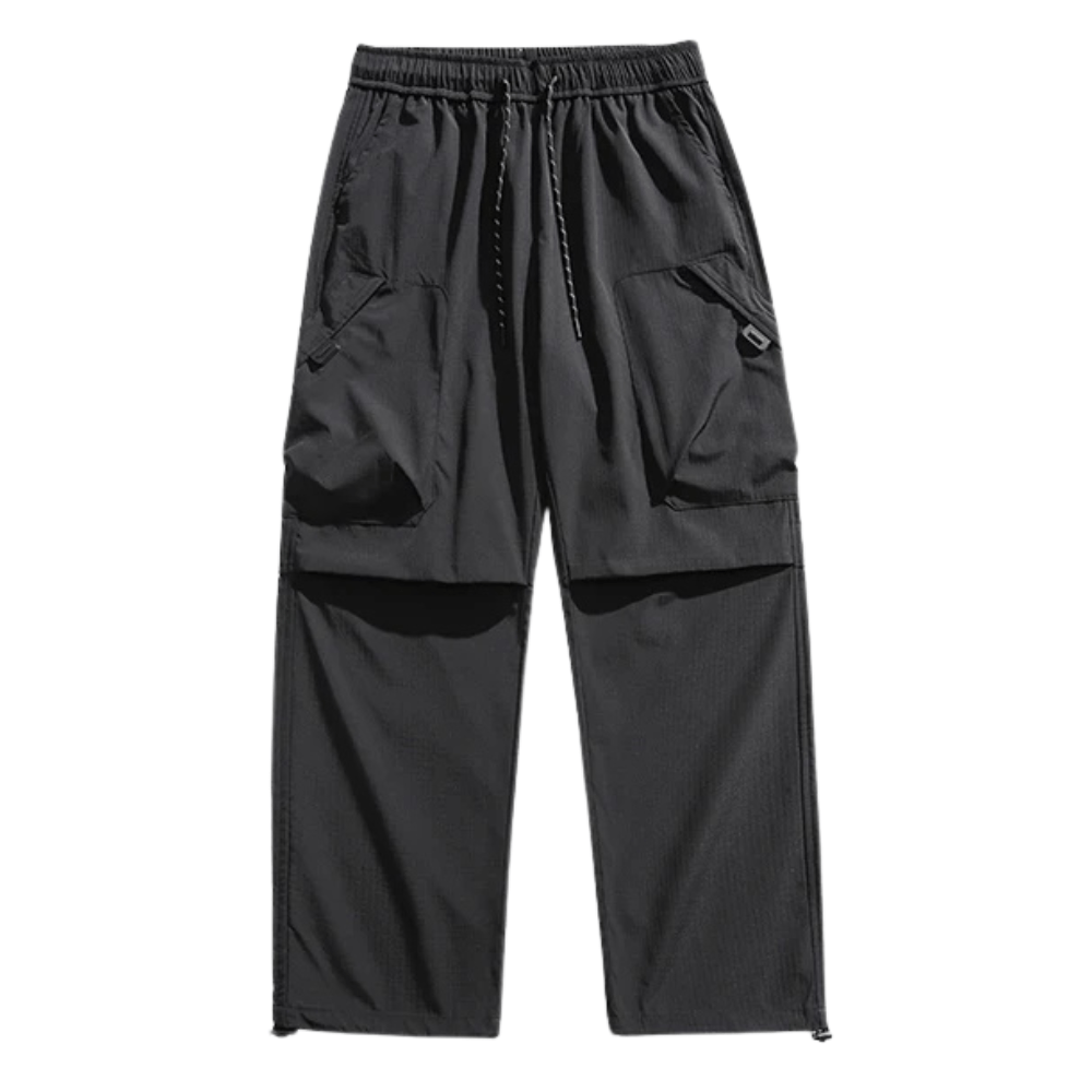 Men’s Weather-Resistant Hiking Trousers with Adjustable Ankle Cuffs-Field & Wild