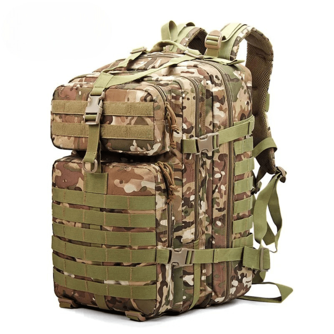 Waterproof 50L Outdoor Backpack with MOLLE Storage Design-Field & Wild