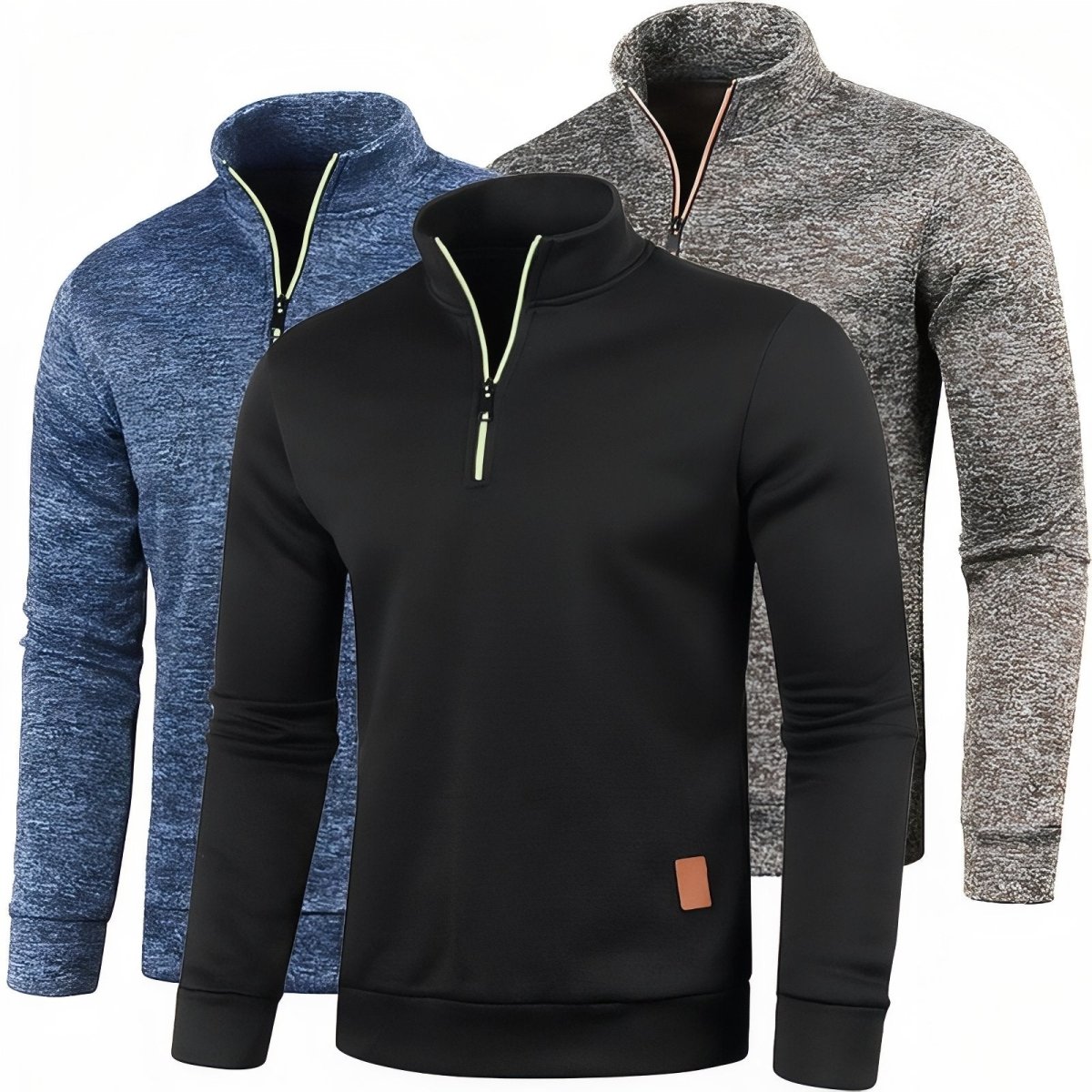 Insulated Half-Zip Hiking Fleece for Cold Weather-Field & Wild