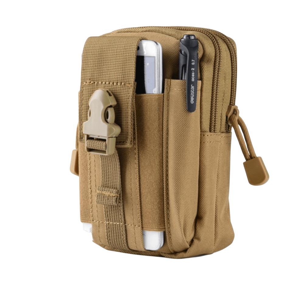Water-Resistant Waist Bag with Adjustable Hands-Free Fit-Field & Wild
