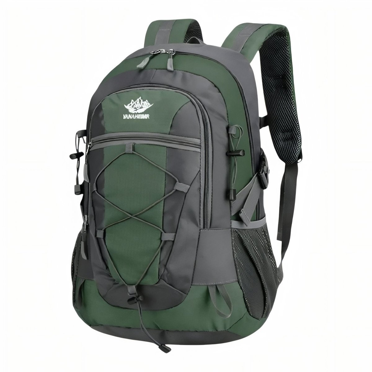 Water-Resistant 30L Hiking Backpack with Ventilated Back Panel-Field & Wild