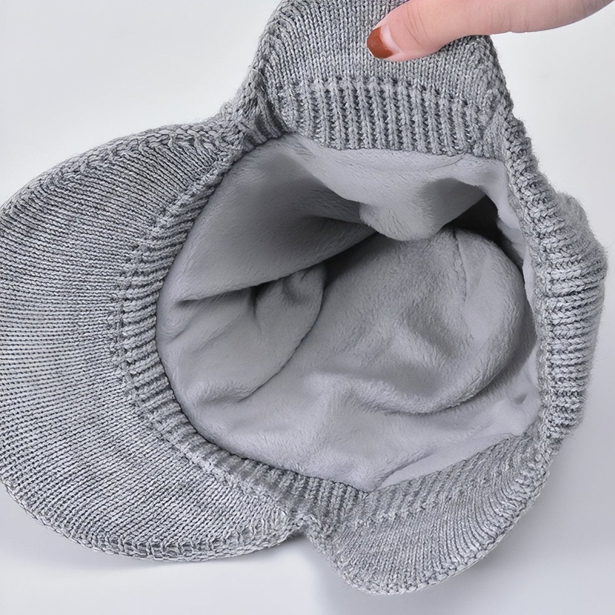 Fleece-Lined Winter Hat with Ear Flaps & Protective Visor-Field & Wild