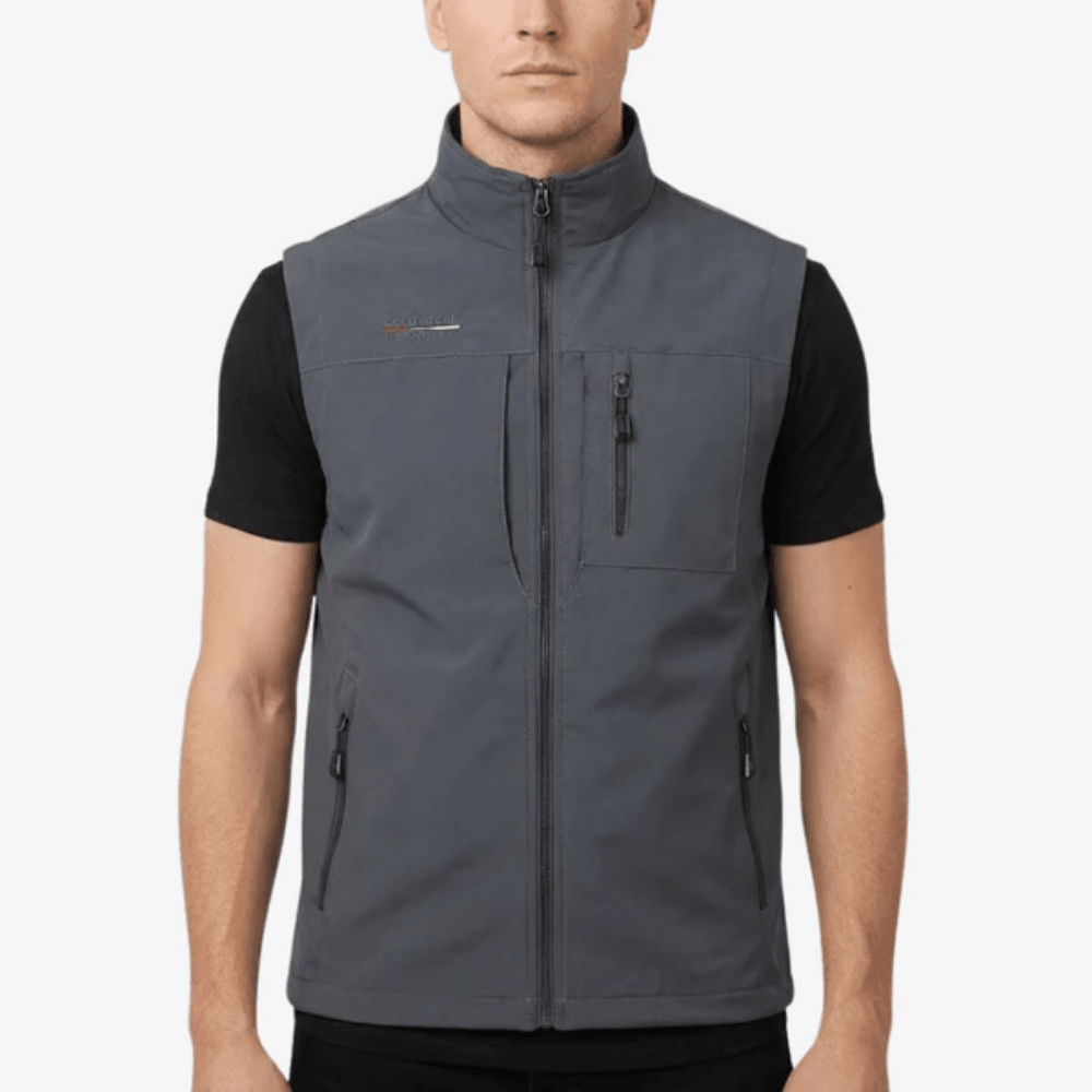 Men’s Lightweight Outdoor Gilet with Multi-Pocket Design-Field & Wild