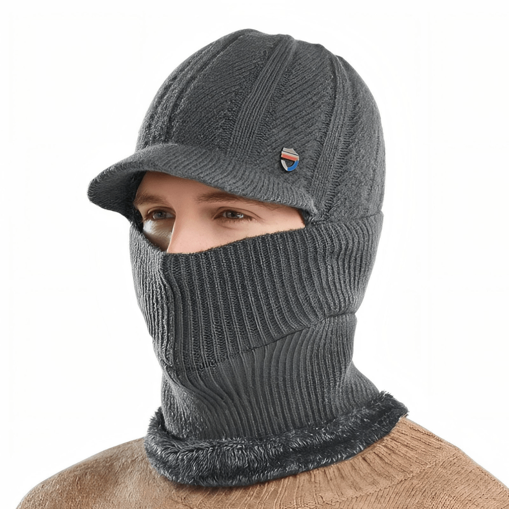 Thermal Balaclava Hat with Integrated Visor & Neck Coverage-Field & Wild