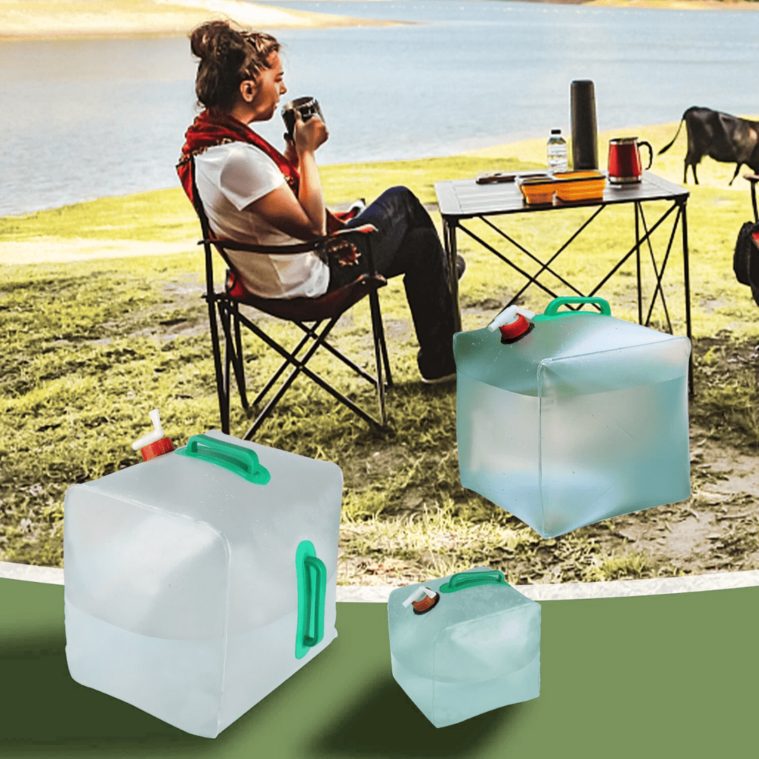 Foldable Water Container 10L Lightweight Durable | Active Peaks-Field & Wild