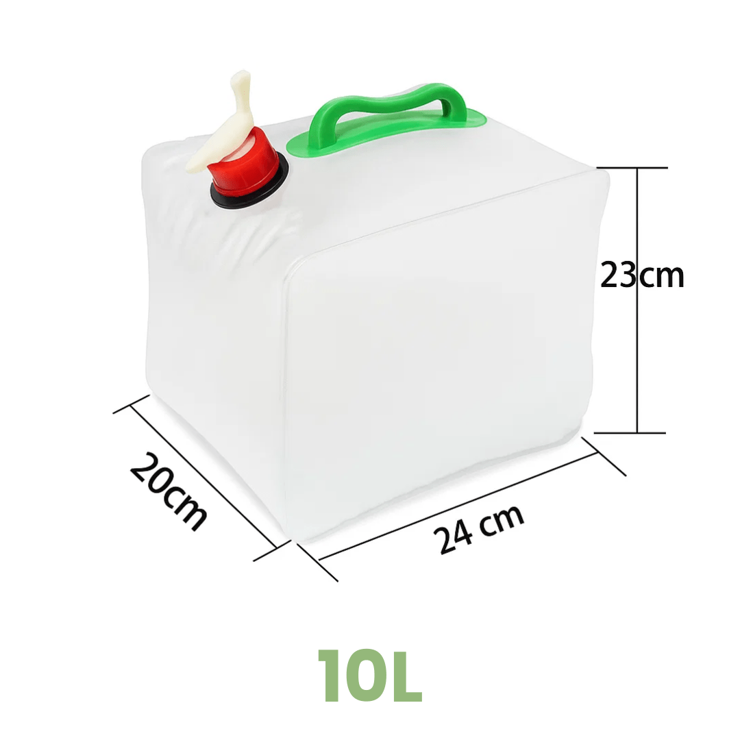 Foldable Water Container 10L Lightweight Durable | Active Peaks-Field & Wild