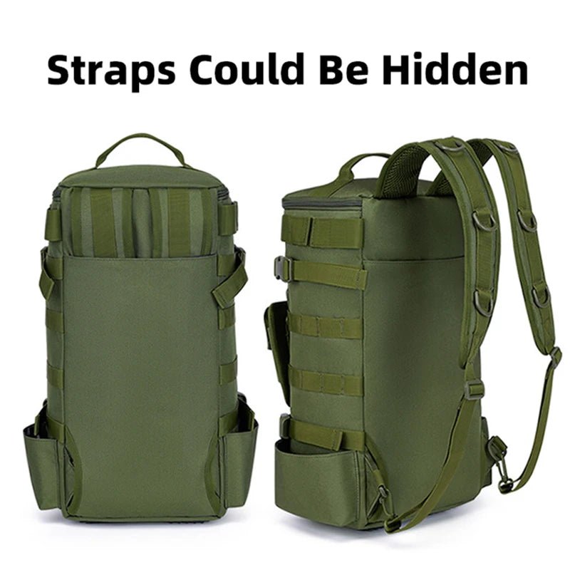 Water-Resistant Fishing Backpack with Rod Holders-Field & Wild